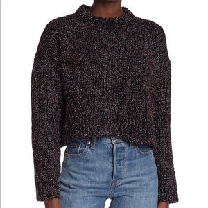 🔥3/$25 Honey Punch Cropped Fuzzy Knit Sweater